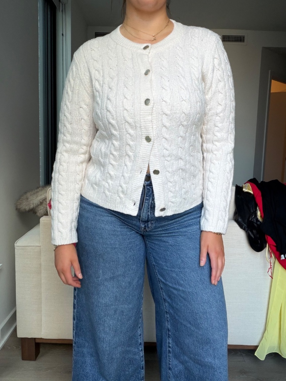 Abercrombie Cable Knit Cardigan